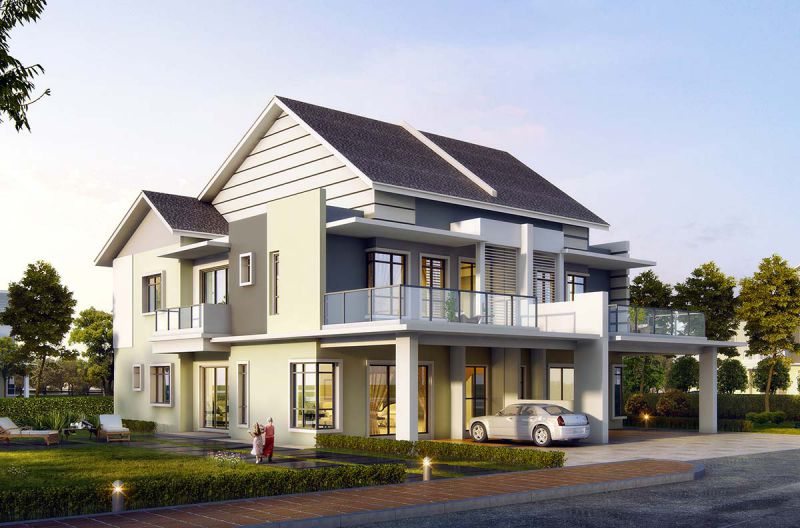 SPPK Parkview Mansions Double Storey Semi-D